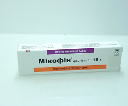 Мікофін крем 1%-15,0
